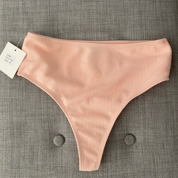 baby pink bikini bottoms